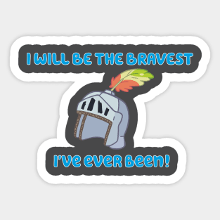 Brave Knight Sticker